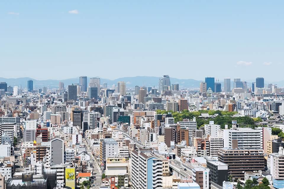 あべのハルカスのある観光エリア